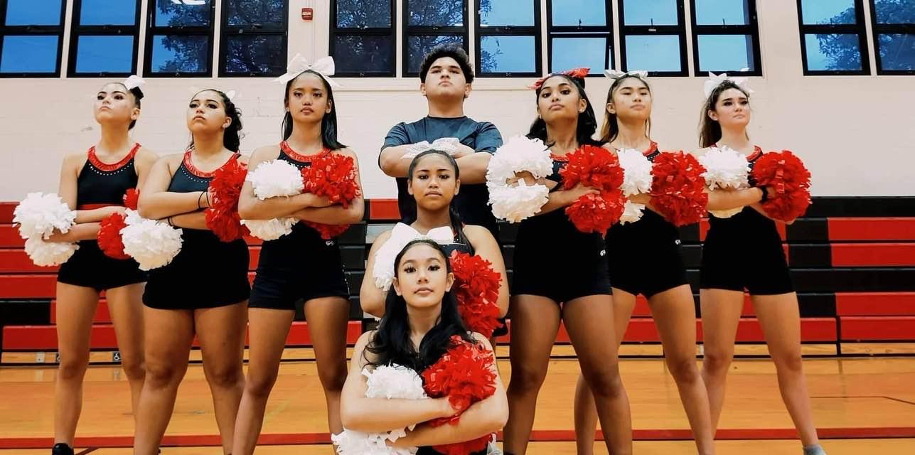 Lahainaluna High School Cheerleading Team